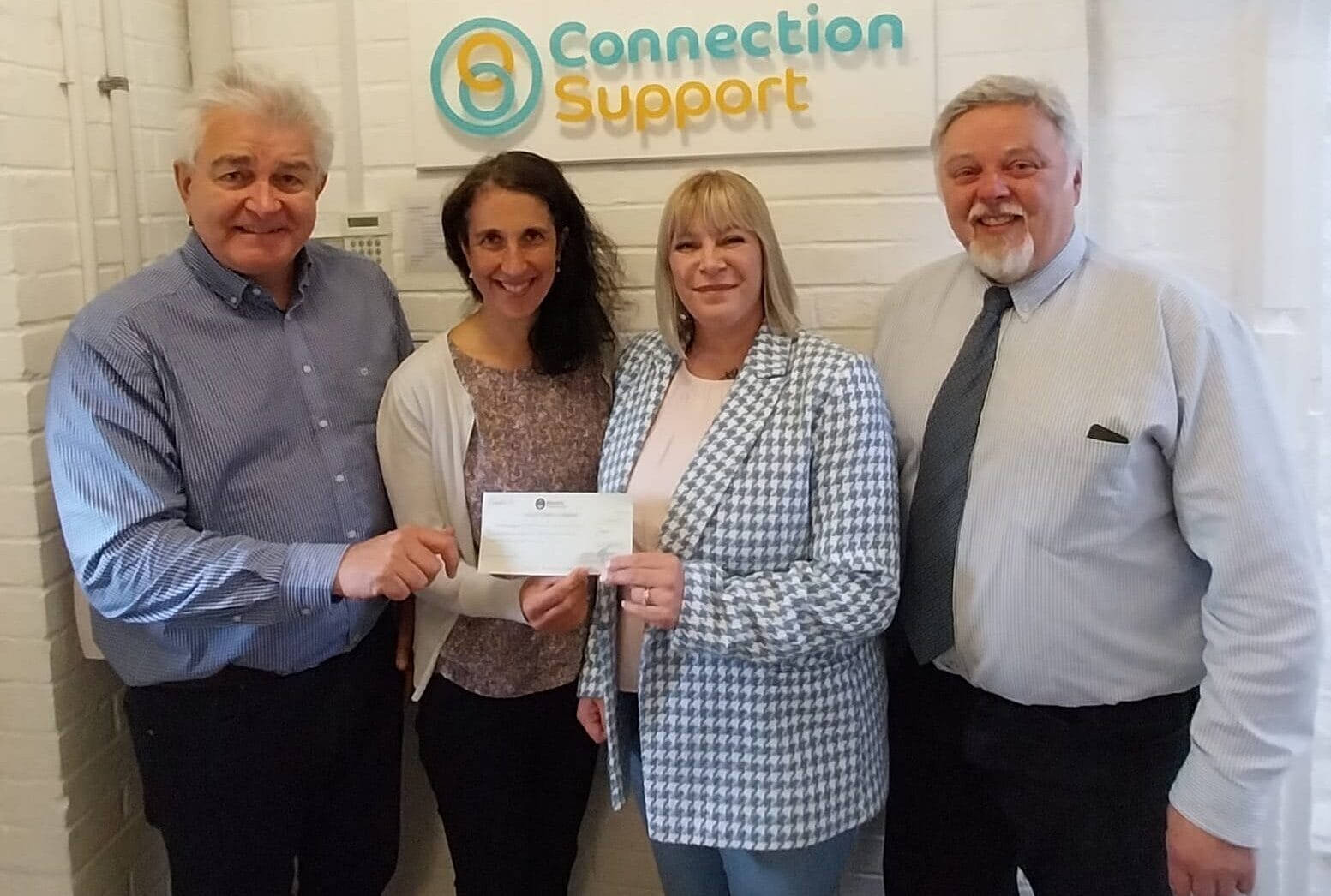 20240703_Alfred Lodge Donation to Connection Support 20240703 Alfred Lodge Donation To Connection Support
